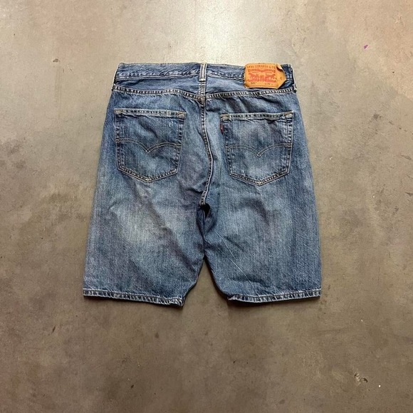 Levi's Other - Y2K Levi 501xx Medium Wash Blue‎ denim jorts W32